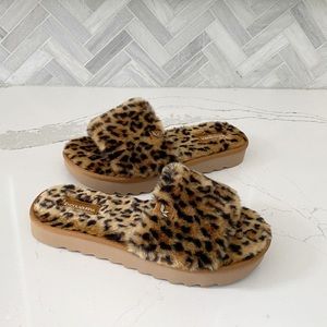 Koolaburra by UGG Women's Fuzz-ah Cheetah Slipper